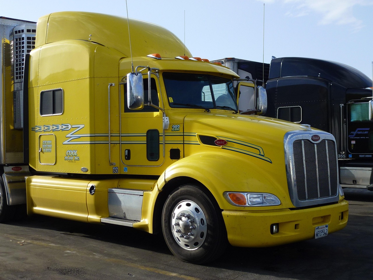 usa, transport, vehicle, truck, tractor, america, truck american, car park, yellow, truck, truck, truck, truck, truck
